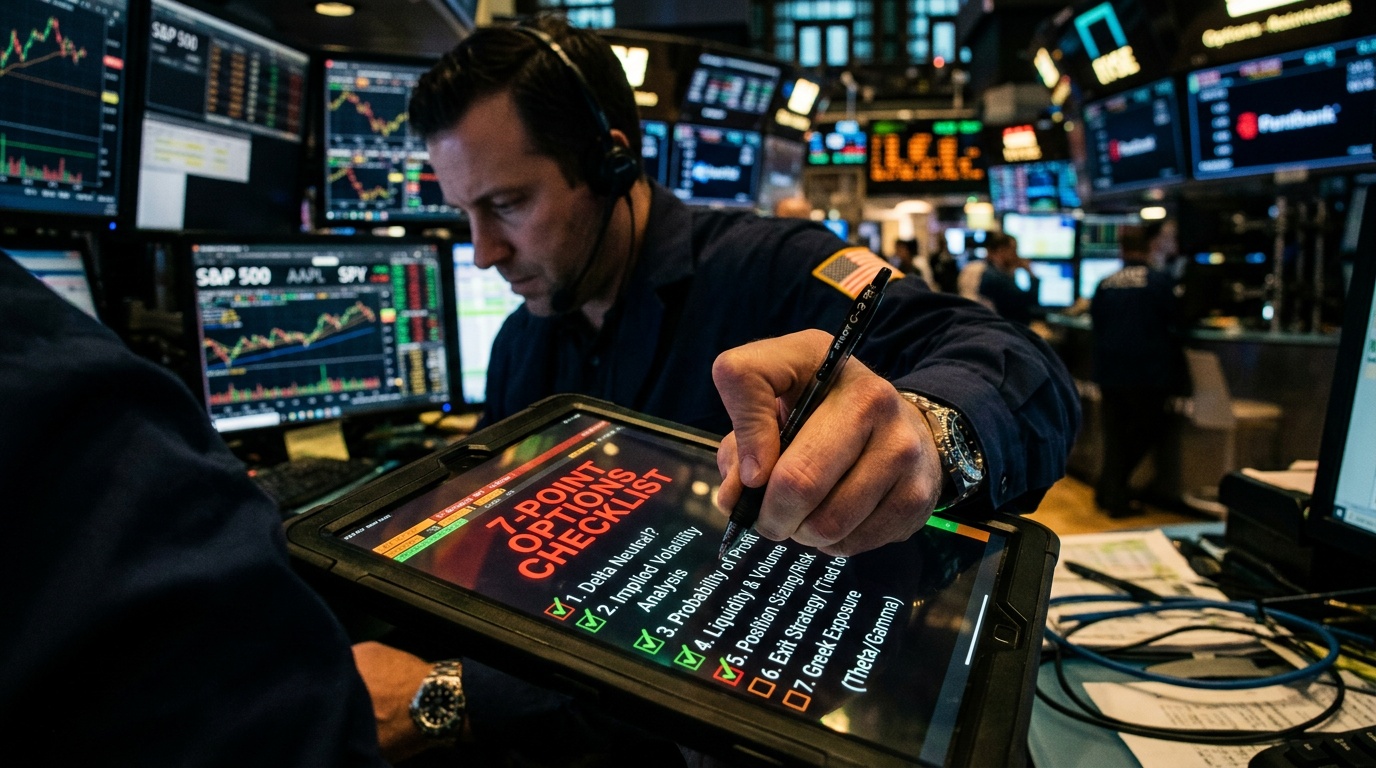 Your Free 7-Point Pre-Trade Checklist (Ad)