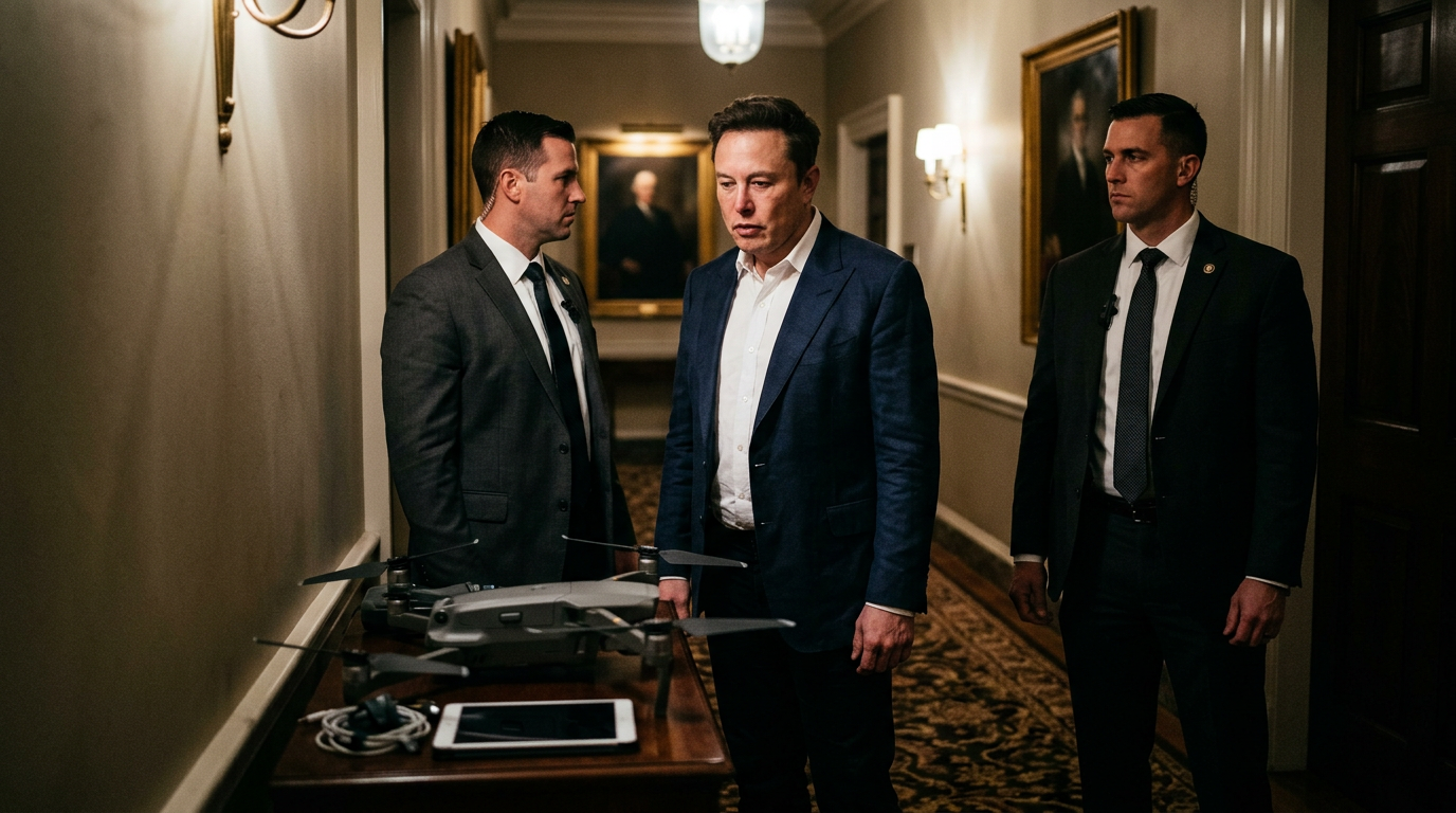 FBI Thwarts Alleged Drone-and-Gun Plot Targeting Trump's White House UFC Event, Elon Musk Reacts