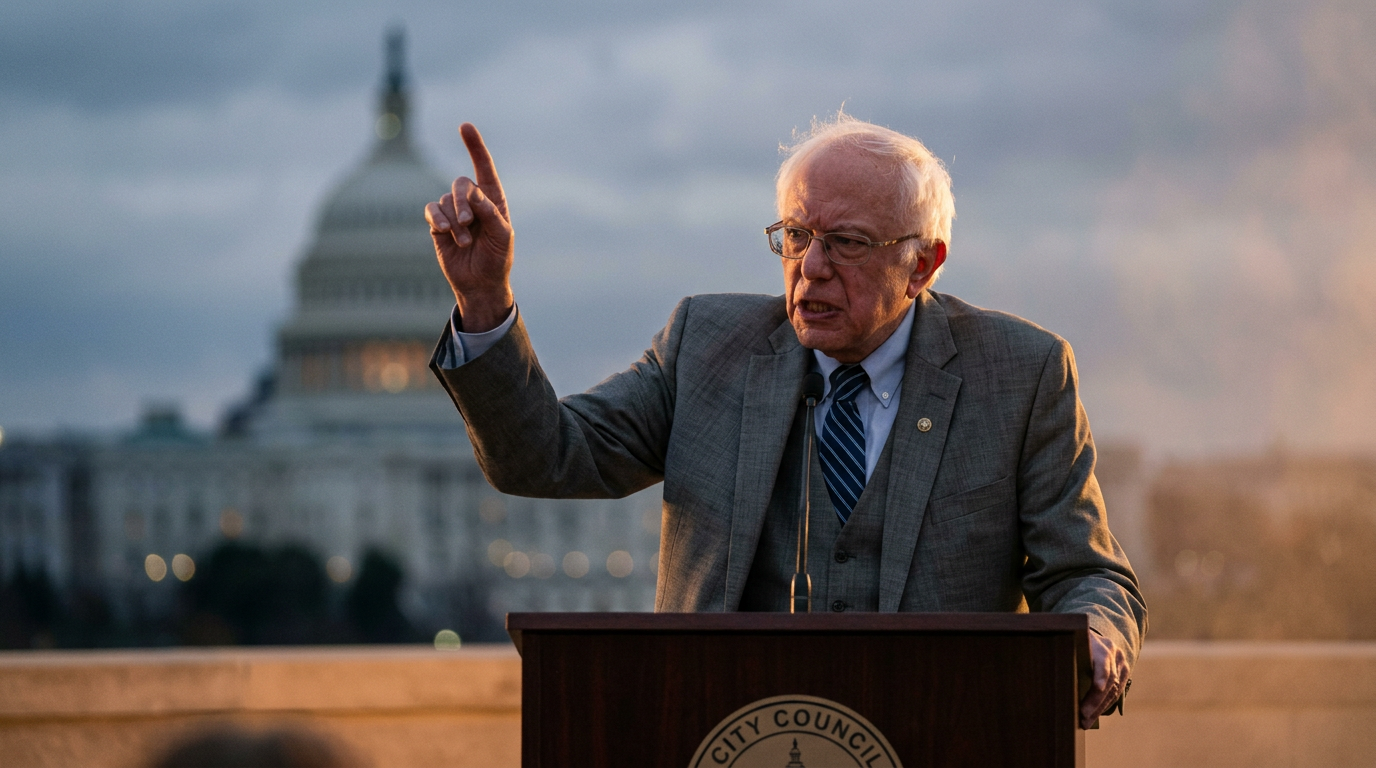 Bernie Sanders Calls Economy 'Insanely Rigged' as Musk and Tech Billionaires Add $210 Billion in a Day