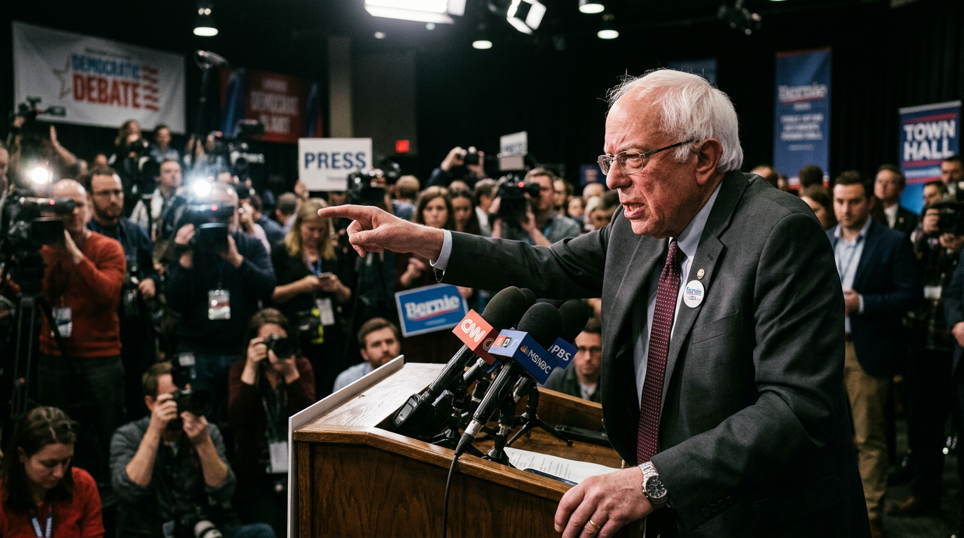 Bernie Sanders Calls Economy 'Insanely Rigged' as Musk and Tech Billionaires Add $210 Billion in a Day