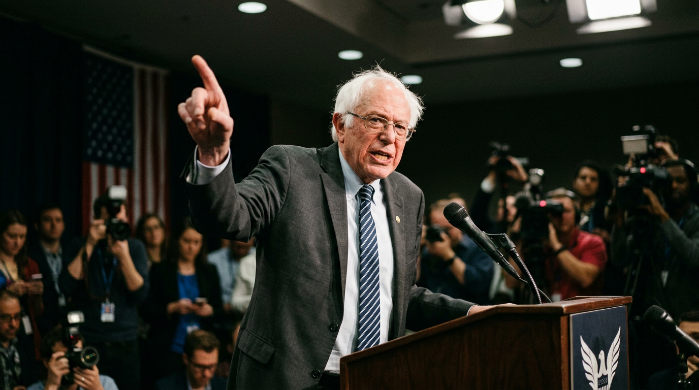 Bernie Sanders Calls Economy 'Insanely Rigged' as Musk and Tech Billionaires Add $210 Billion in a Day