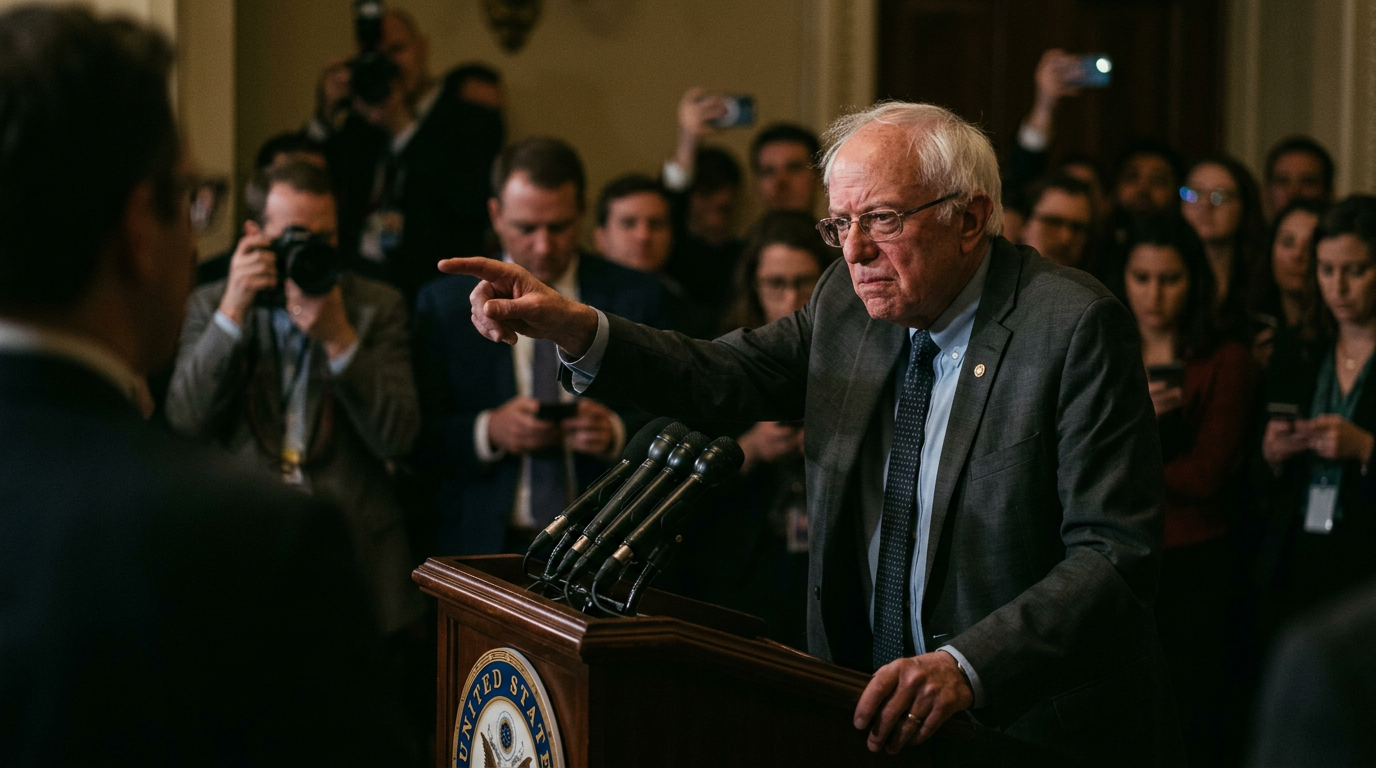 Bernie Sanders Calls Economy 'Insanely Rigged' as Musk and Tech Billionaires Add $210 Billion in a Day