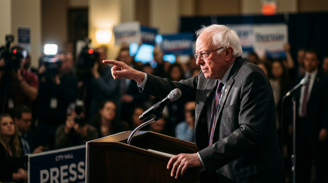 Bernie Sanders Calls Economy 'Insanely Rigged' as Musk and Tech Billionaires Add $210 Billion in a Day