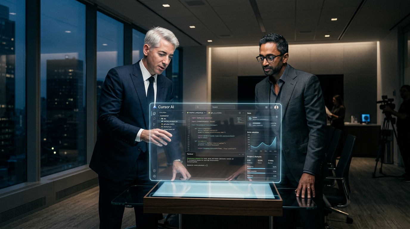 SpaceX's $60 Billion Cursor Deal: Why Ackman and Chamath Say AI Apps Are Worth the Hype