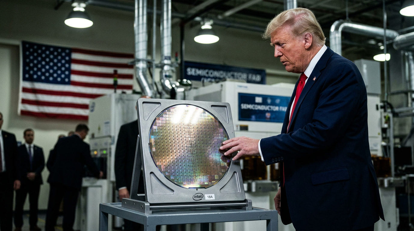 Trump Says Apple Will Make Chips With Intel, Joining Nvidia and Tesla in U.S. Manufacturing Push