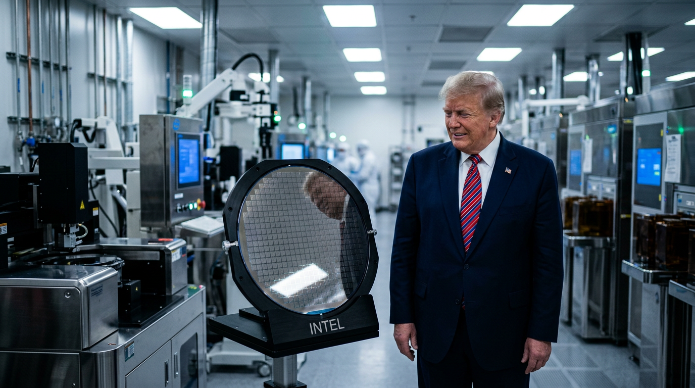 Trump Says Apple Will Make Chips With Intel, Joining Nvidia and Tesla in U.S. Manufacturing Push