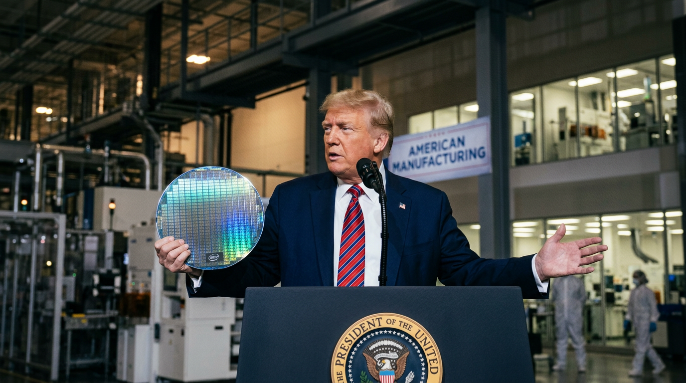 Trump Says Apple Will Make Chips With Intel, Joining Nvidia and Tesla in U.S. Manufacturing Push