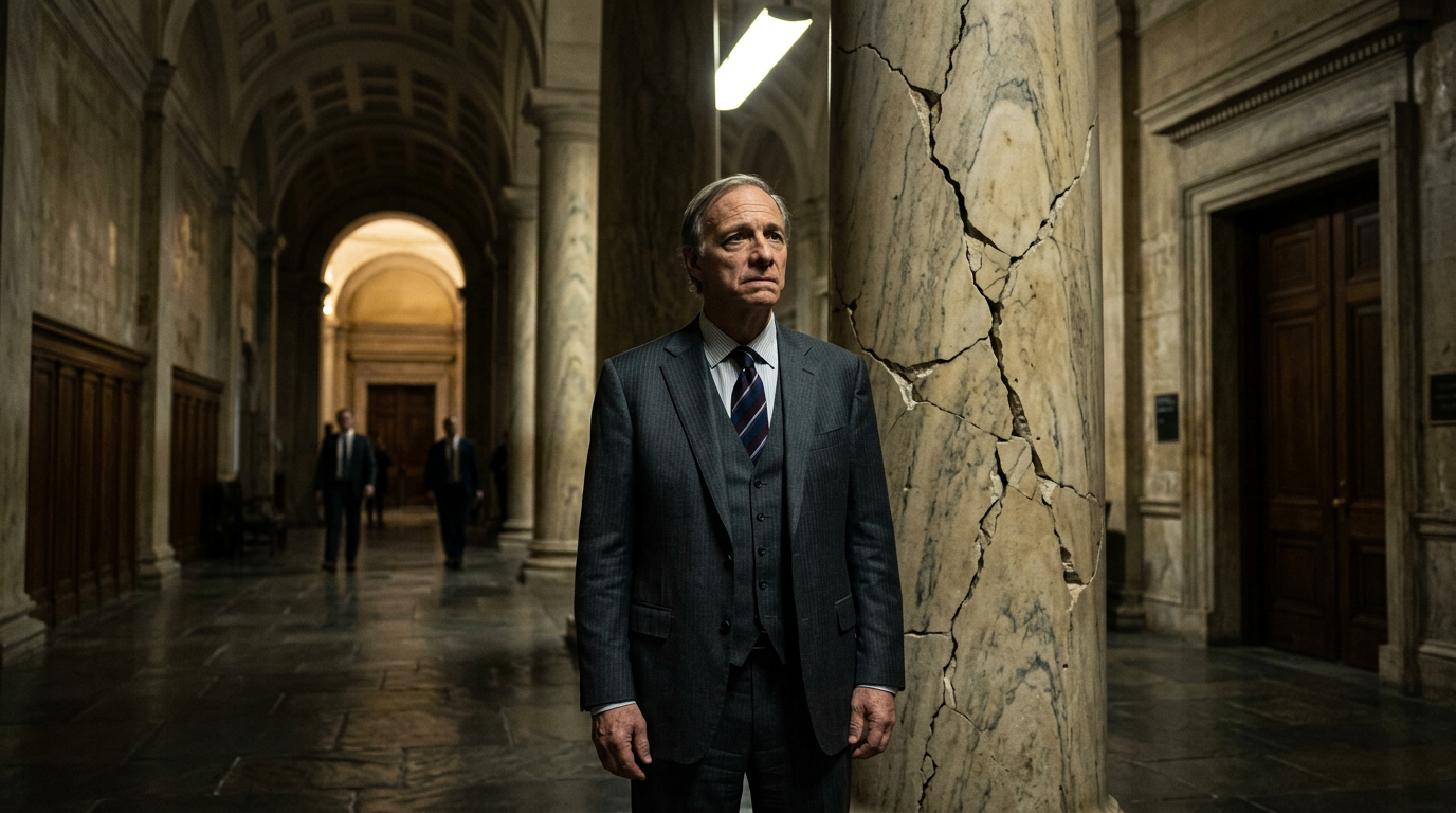 Ray Dalio Says US Is 'On The Brink' As Debt and Political Risks Mount