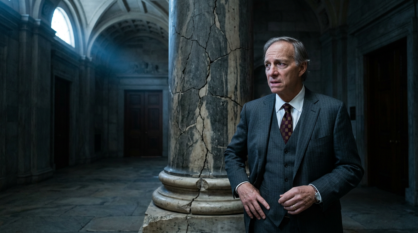 Ray Dalio Says US Is 'On The Brink' As Debt and Political Risks Mount