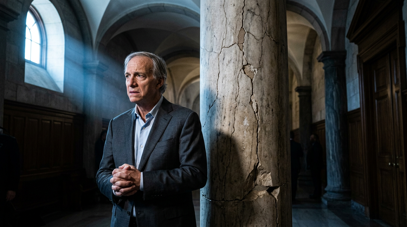 Ray Dalio Says US Is 'On The Brink' As Debt and Political Risks Mount
