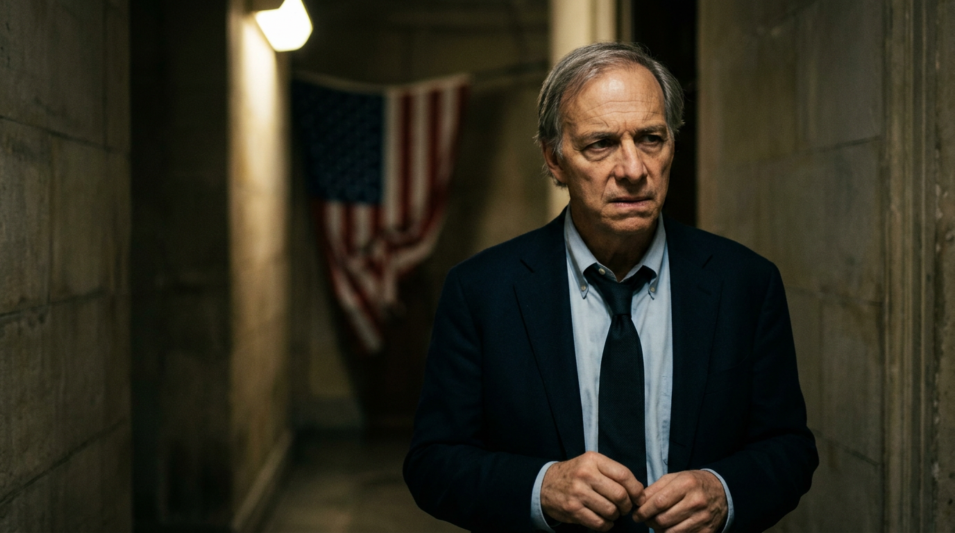 Ray Dalio Says US Is 'On The Brink' As Debt and Political Risks Mount