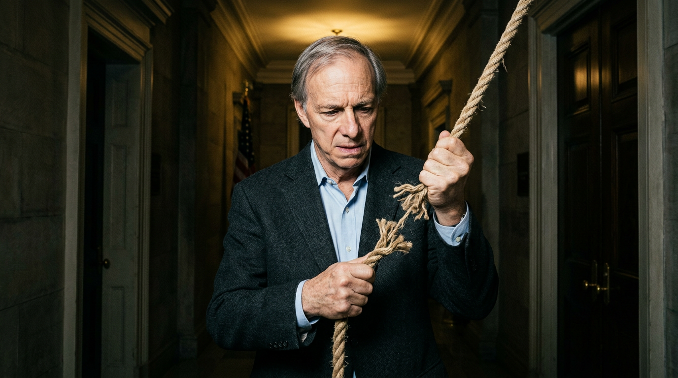 Ray Dalio Says US Is 'On The Brink' As Debt and Political Risks Mount