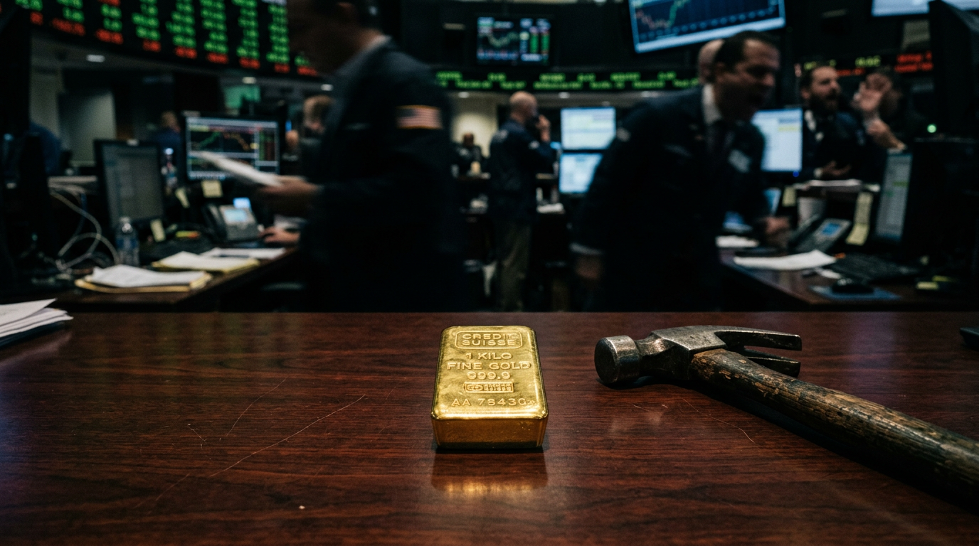 Goldman Slashes Gold Forecast as Markets Bet on Fed Hikes, Not Cuts