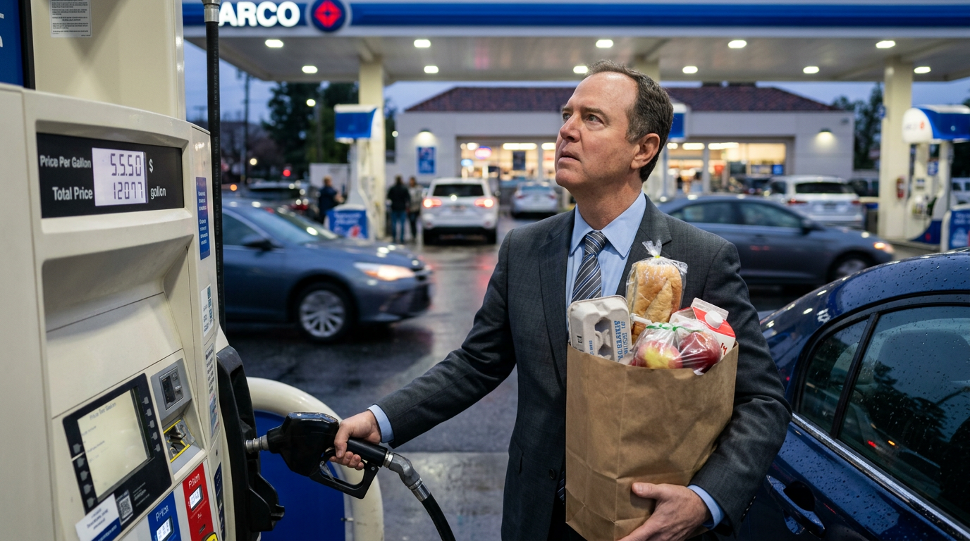 Adam Schiff Says Americans Paid $60 Billion More for Gas During the Iran War: 'Everything Is Going Up, Up, Up'