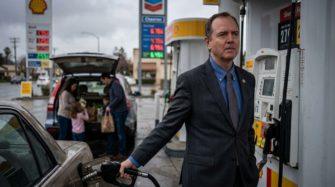 Adam Schiff Says Americans Paid $60 Billion More for Gas During the Iran War: 'Everything Is Going Up, Up, Up'