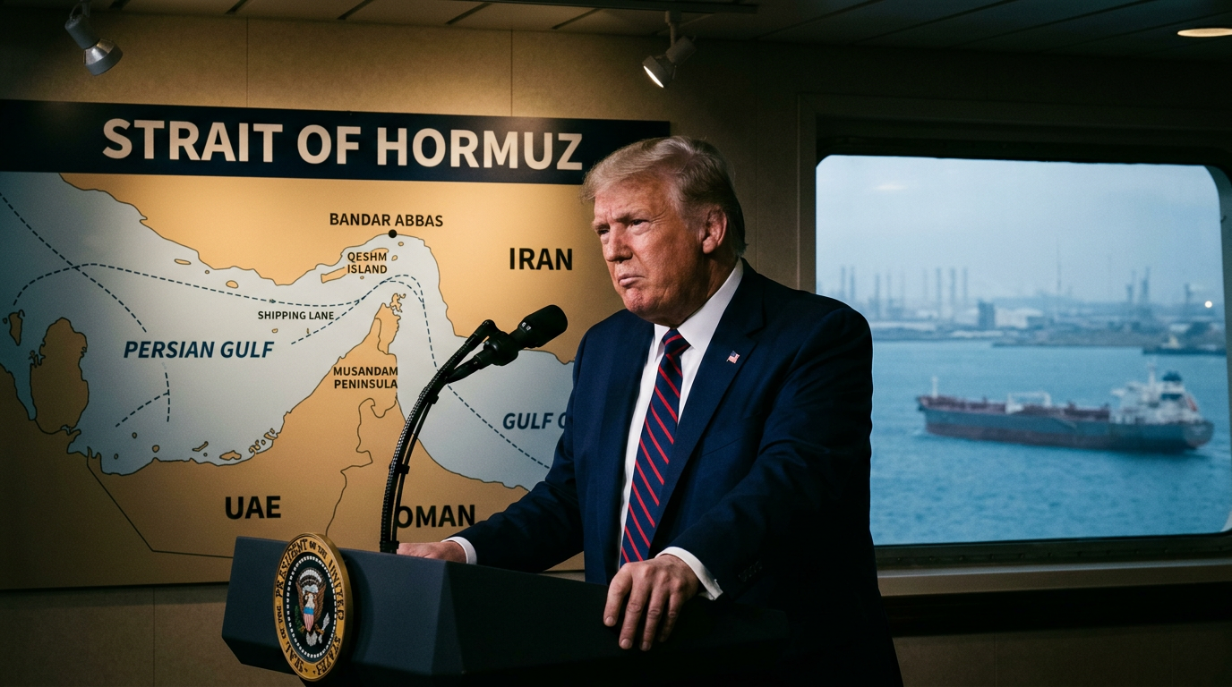 Trump Warns US May Charge Tolls in Strait of Hormuz If Iran Peace Deal Collapses
