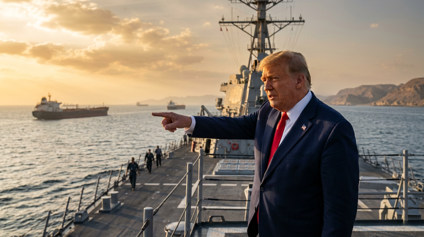 Trump Warns US May Charge Tolls in Strait of Hormuz If Iran Peace Deal Collapses