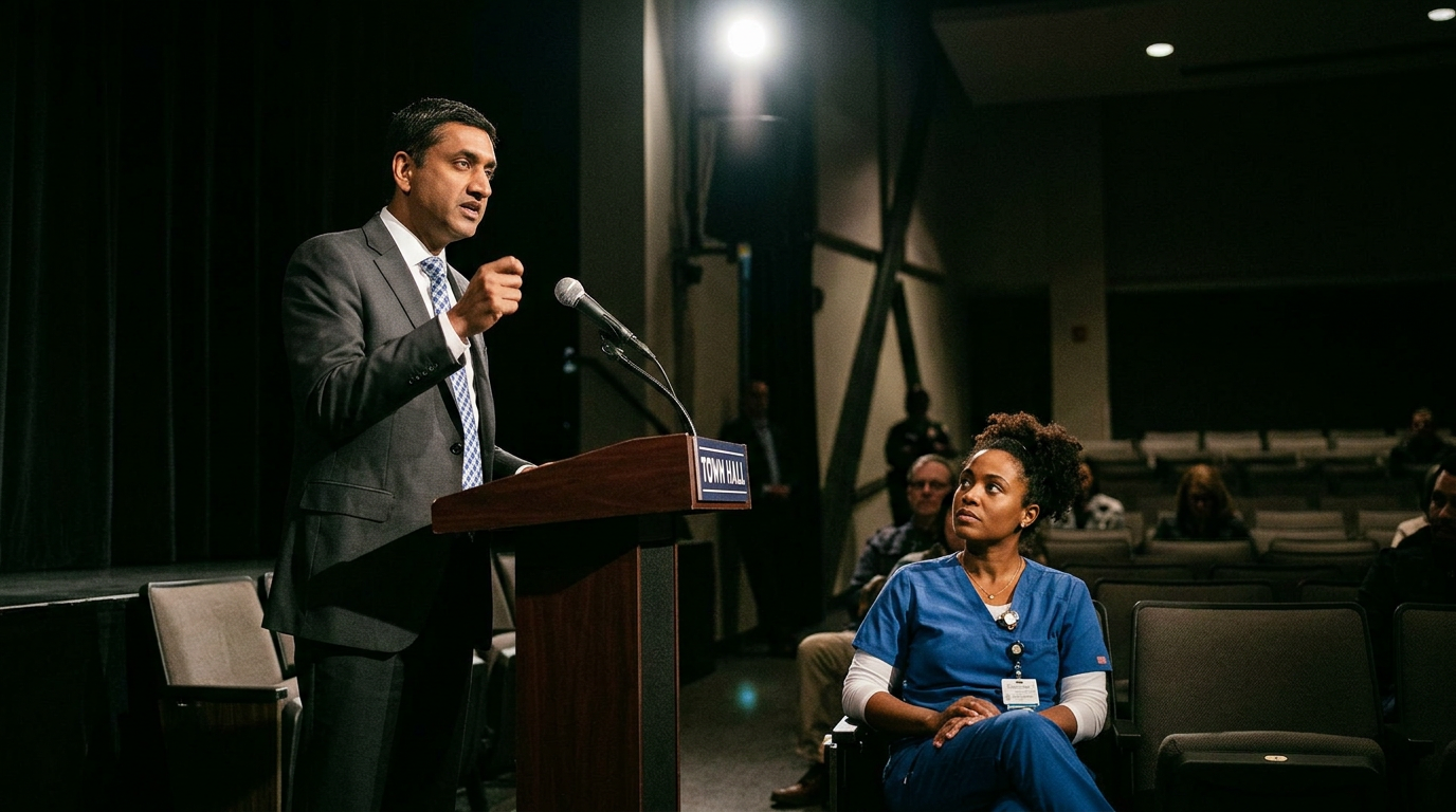 Ro Khanna Says A Nurse's Vote Equals A Billionaire's — Former Google Executive Fires Back: Start With Your Own Family's Money
