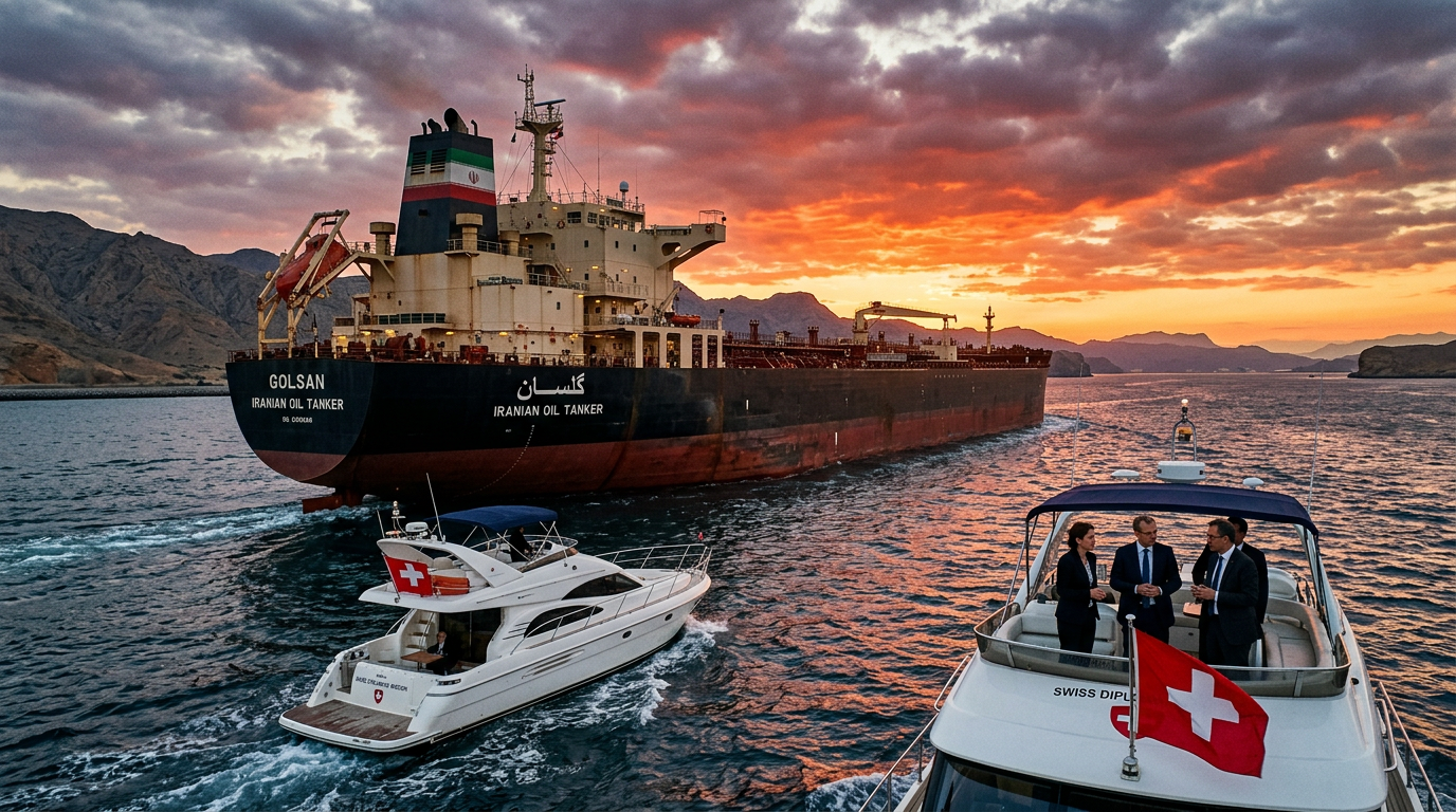 Iran Says U.S. Will Lift Strait of Hormuz Blockade and Waive Oil Export Curbs After Switzerland Talks