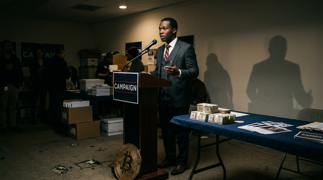Crypto Money Floods Maryland Primary — $5.5 Million Backs Steny Hoyer's Handpicked Successor Adrian Boafo