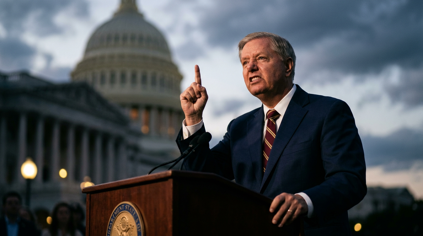 Lindsey Graham Warns Iran: 'We Will Obliterate Them' If Diplomacy Fails