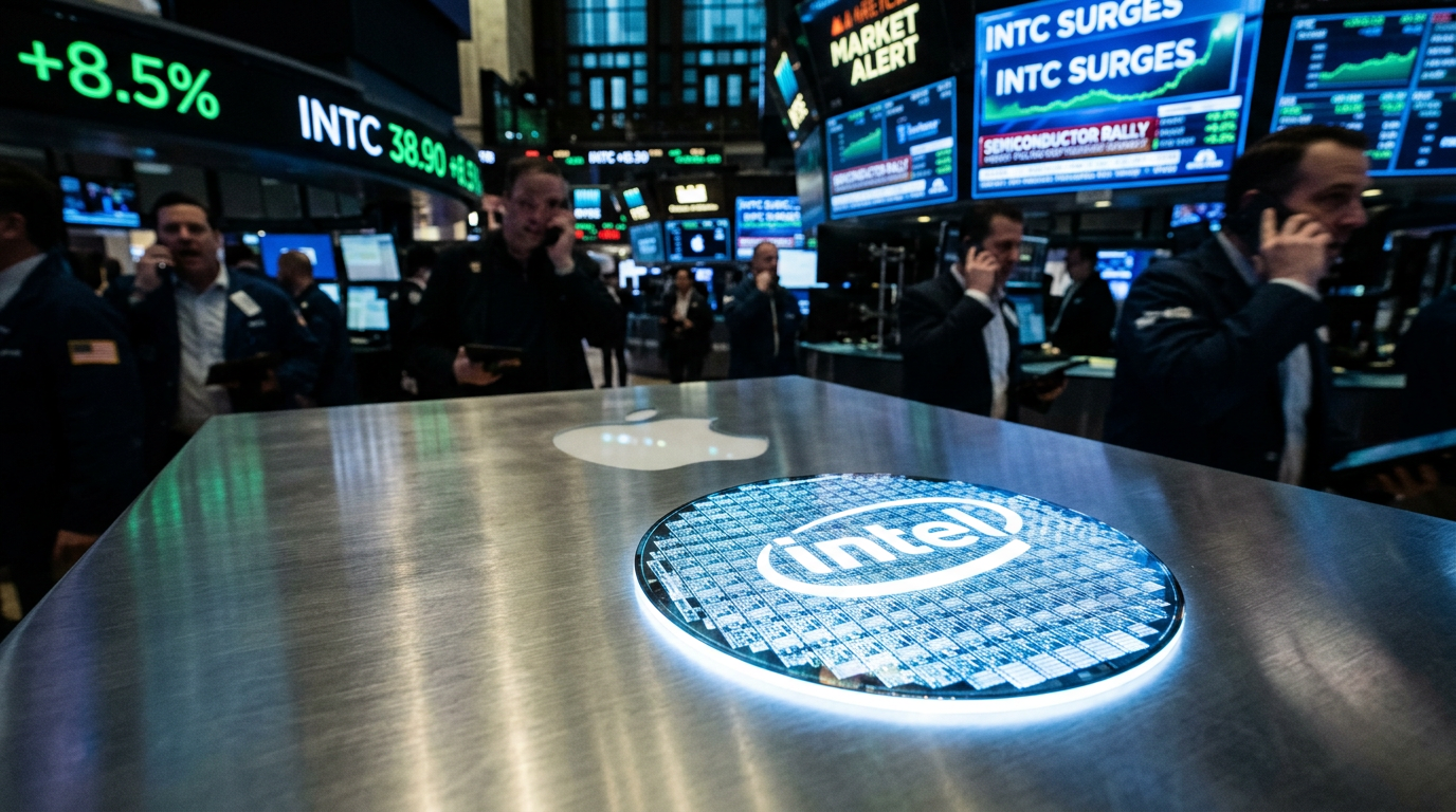 Intel's Apple-Fueled Rally Has Wall Street Asking: Is This a Meme Stock?