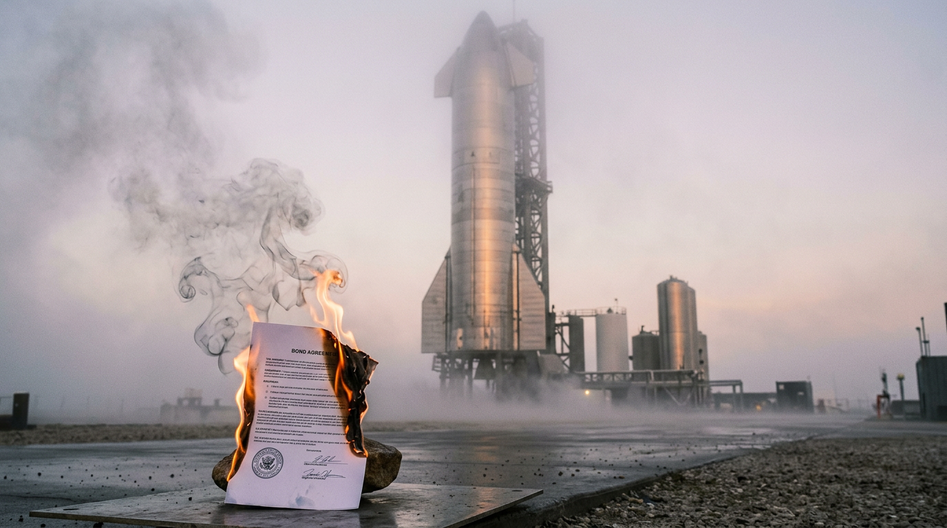 SpaceX Lost $1 Trillion in a Week. So Why Did Bond Investors Just Lend It $20 Billion?