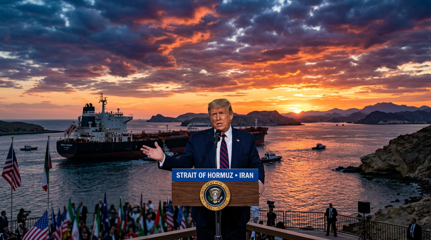 Trump Says 19 Million Barrels Just Sailed Through Hormuz, And Oil Prices Are Falling