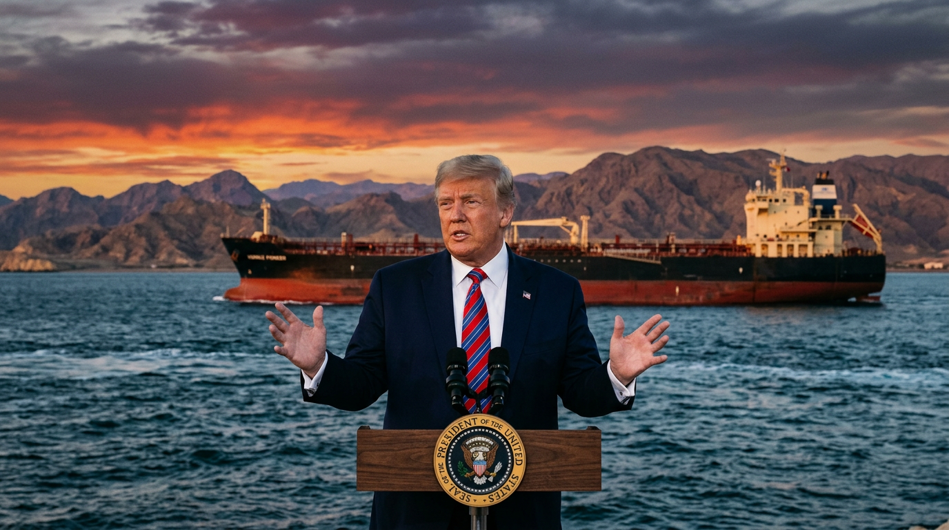 Trump Says 19 Million Barrels Just Sailed Through Hormuz, And Oil Prices Are Falling