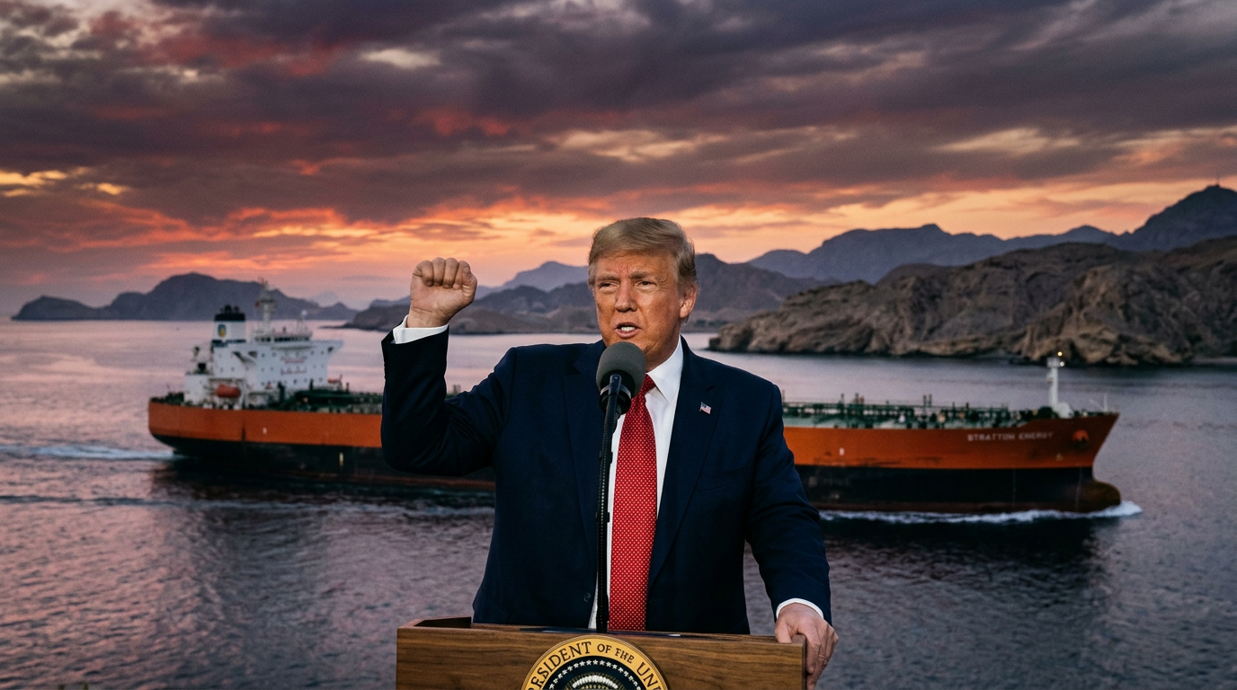 Trump Says 19 Million Barrels Just Sailed Through Hormuz, And Oil Prices Are Falling