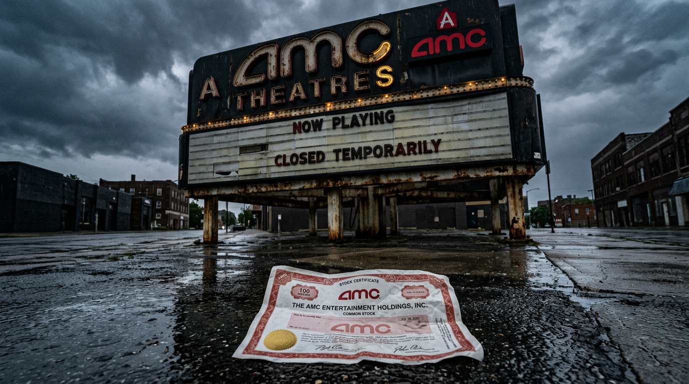 AMC Entertainment Stock Tumbles 25% on $200M Share Offering