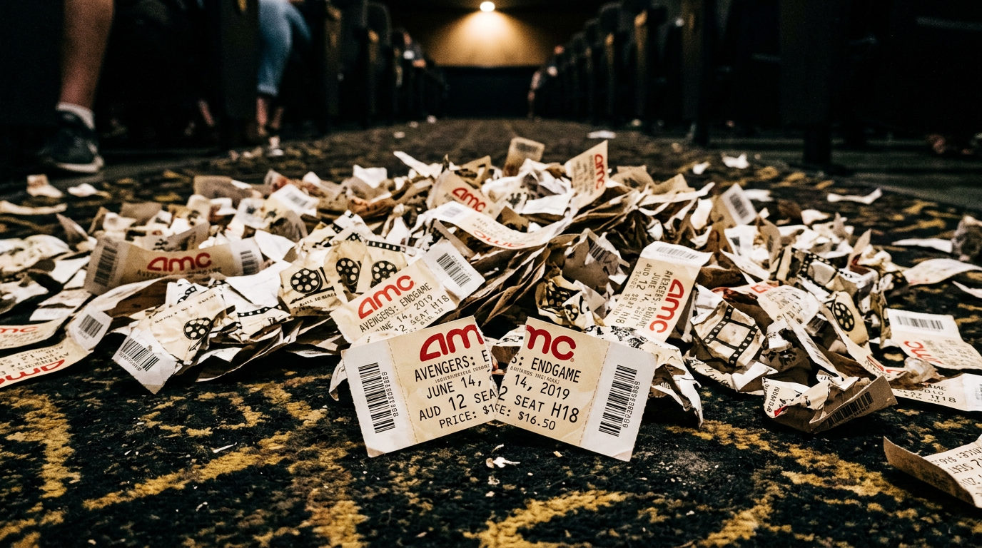 AMC Entertainment Stock Tumbles 25% on $200M Share Offering