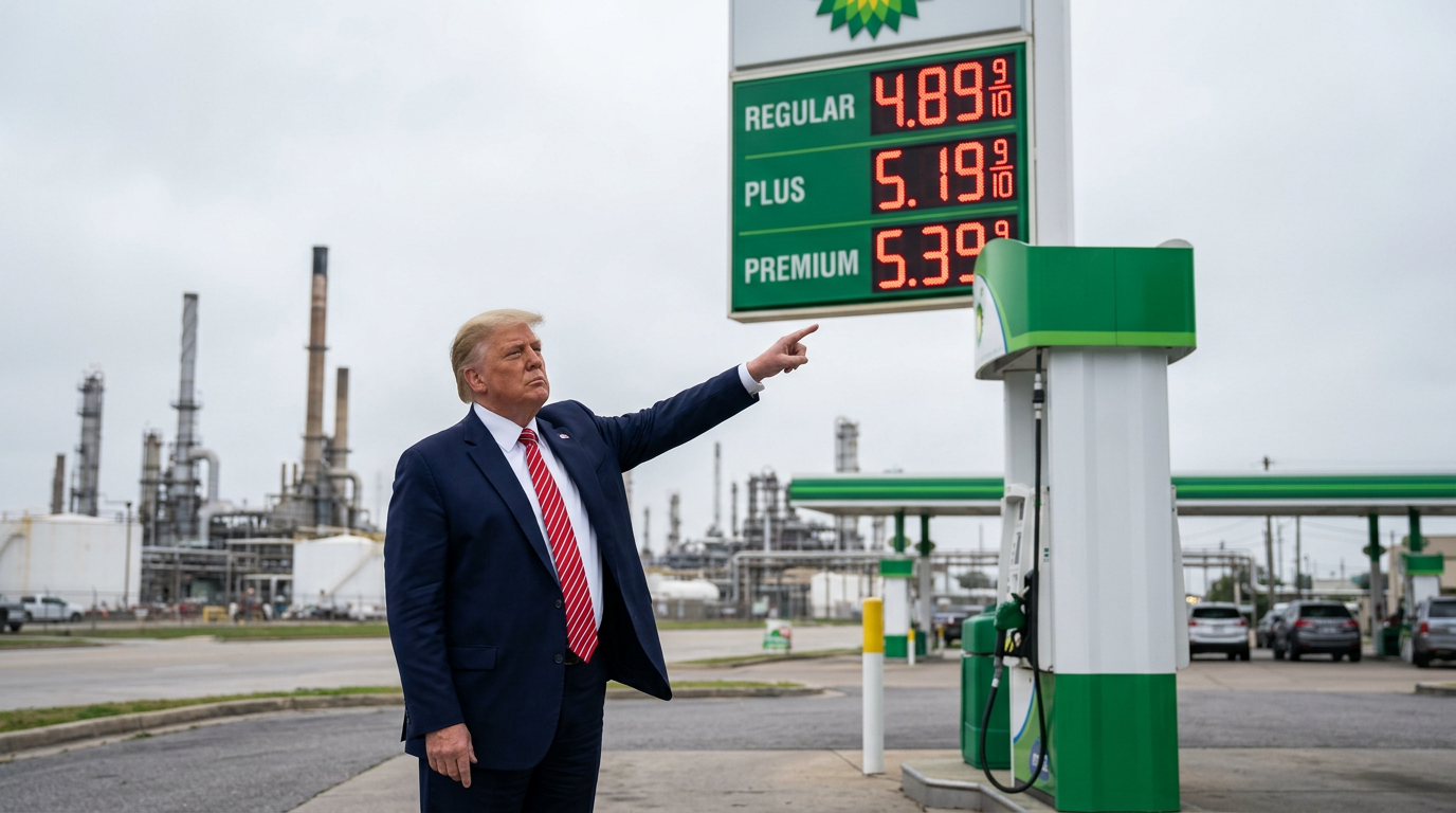 Trump Orders DOJ Probe Into Big Oil, Says Americans Are Being 'Gouged' At The Pump: 'Gasoline Prices Better Start...'