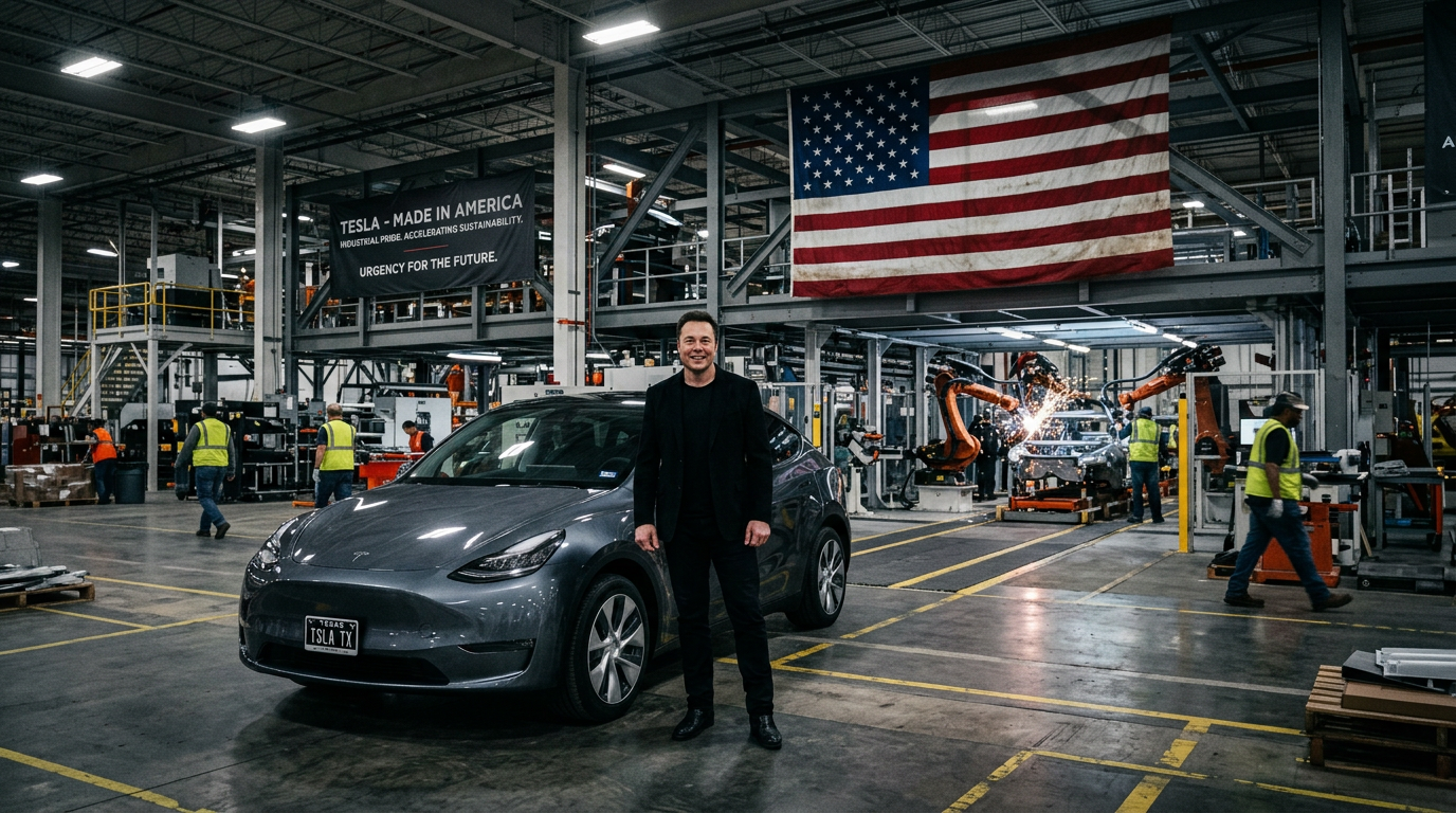 Tesla's Model Y and Model 3 Are the Most American-Made Cars Again — Here's Why That Matters Now