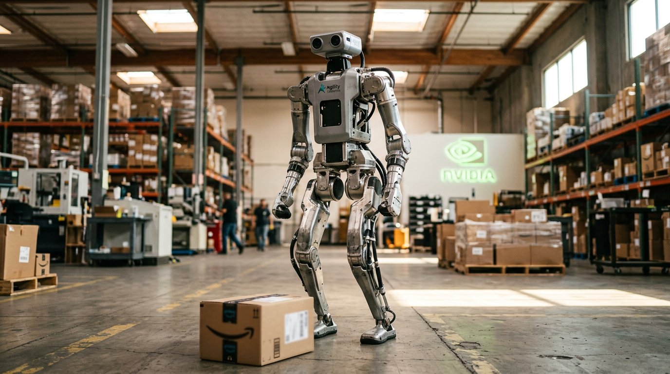 A Humanoid Robot Company Backed by Nvidia and Amazon Is Going Public. Yes, It's a Tesla Rival.