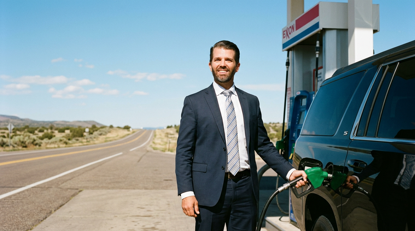 Donald Trump Jr. Says Oil Futures Under $70 Thanks To His Dad's Iran Deal: 'Lower Gas Prices Coming For Americans'