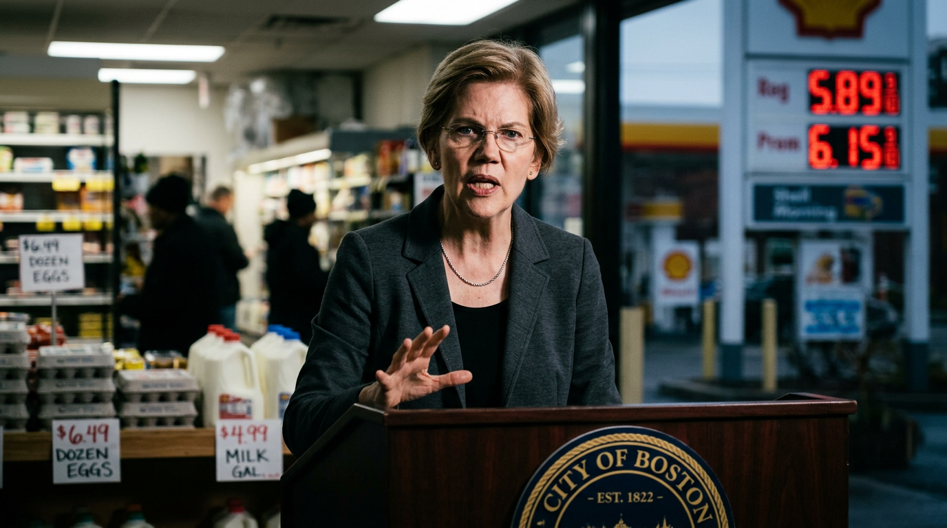 Elizabeth Warren Blames Trump's Tariffs as Inflation Hits a Three-Year High: 'Health Care, Food, Gas and Housing—All Up in May'