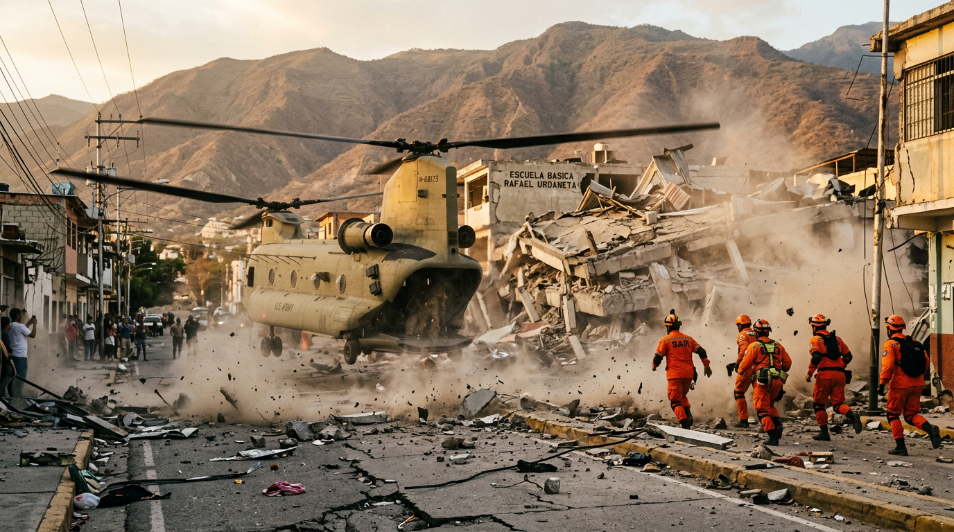 U.S. Sends Chinooks and Rescue Teams to Venezuela as Earthquake Death Toll Passes 1,400