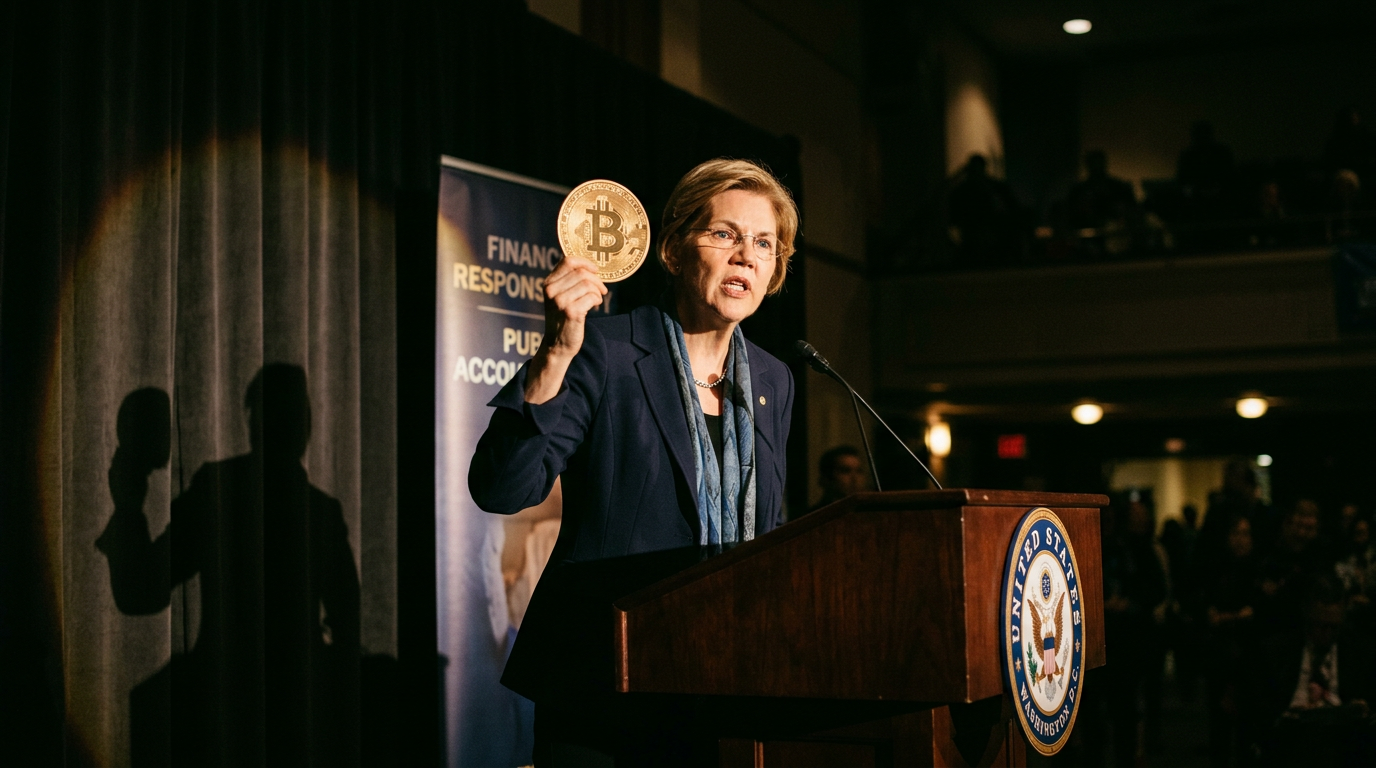 Elizabeth Warren Warns Crypto Is Helping U.S. Enemies Move Billions—And She's Pointing at CoinEx