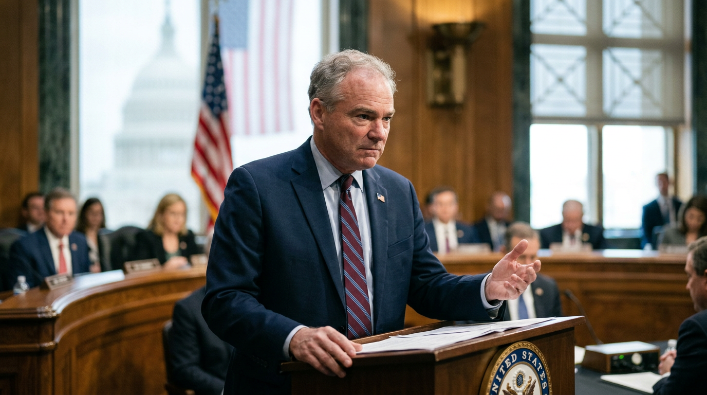 Pete Hegseth's Army 'Grudge' Behind Leadership Shake-Up, Tim Kaine Warns: 'He Felt Like He Wasn't Treated Well' When He Served
