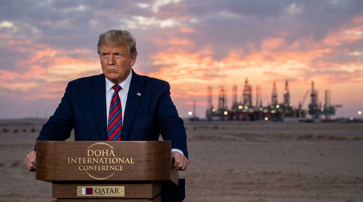 Trump Announces Emergency Iran Talks in Doha as Oil Prices Cool