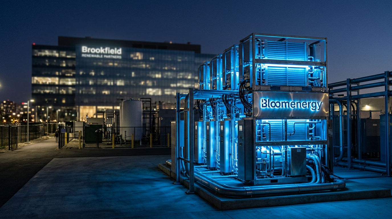 Bloom Energy Gets a $25 Billion Vote of Confidence from Brookfield
