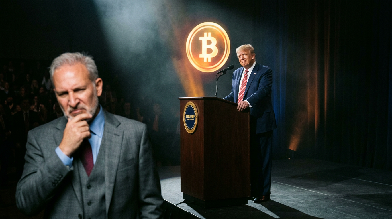 Trump Says 'Everybody's Profiting' on His $1 Billion Crypto Haul—Peter Schiff Isn't Buying It