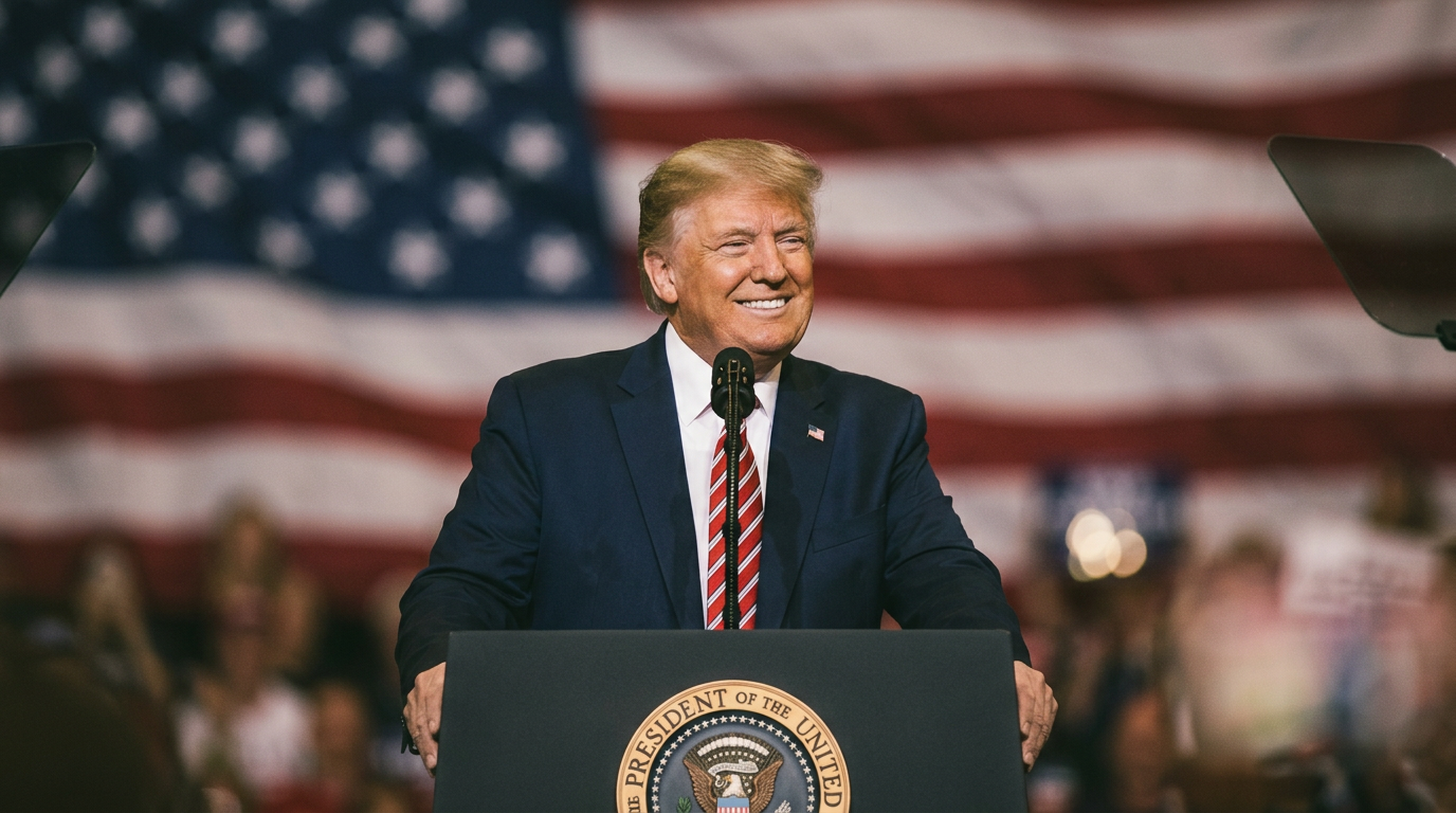 Trump Cheers S&P 500's Best Quarter Since 2020 as US-Iran Talks Wrap Up
