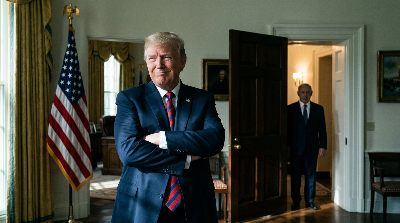 Trump Says Netanyahu Asked for White House Meeting: 'He Knows Who the Boss Is'