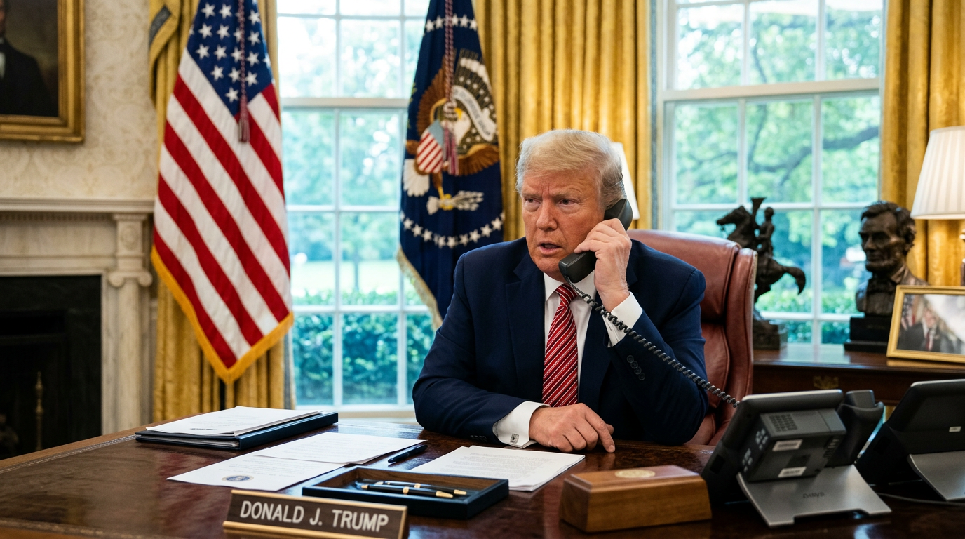 Trump Spends 90 Minutes on the Phone With Putin, Offers to Mediate Ukraine Peace