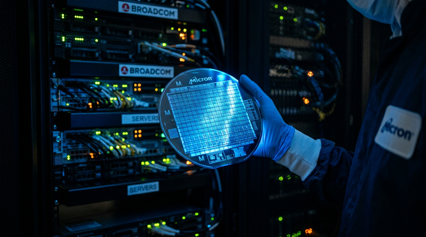 Micron and Broadcom Are 25% Cheaper — And UBS Says Chip Stocks Aren't in a Bubble