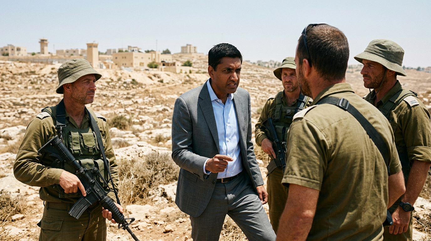 A Congressman, Some Rifles, and a West Bank Detention: Ro Khanna's Unsettling Encounter