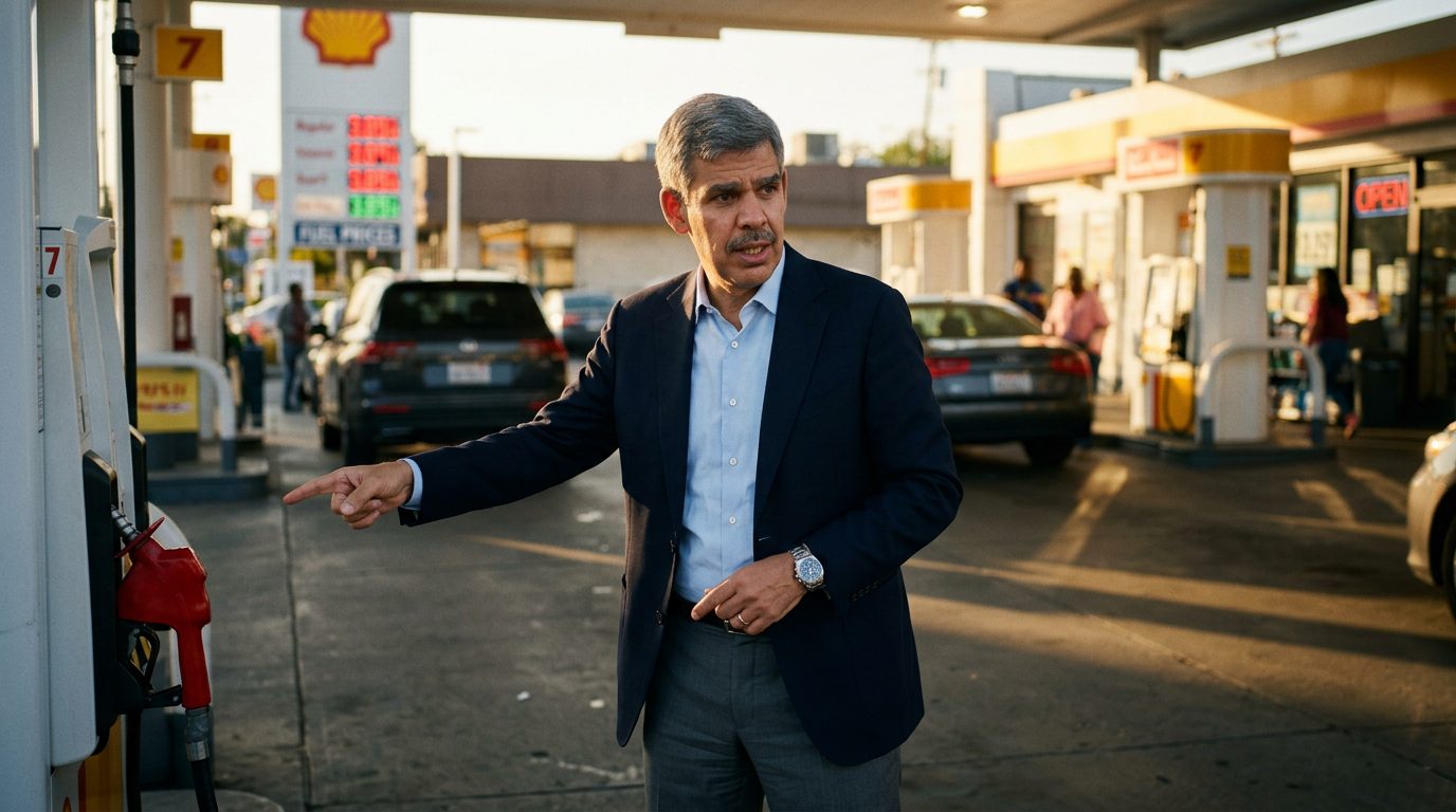Gas Prices Headed to $4 a Gallon by End of July, Warns Mohamed El-Erian