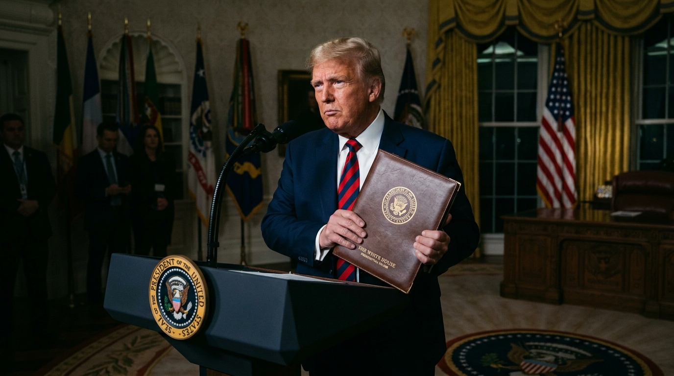 Trump Declassifies Election Files, Alleges Chinese Interference in Primetime Address